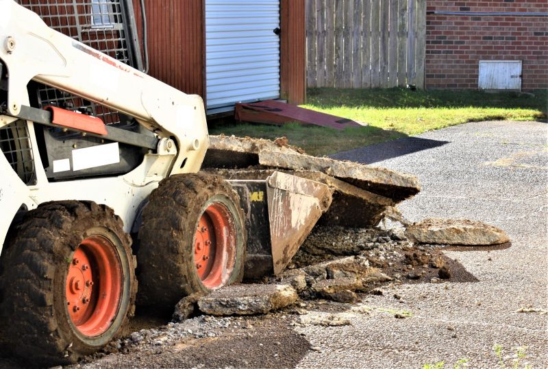 Driveway Slab Demolition
