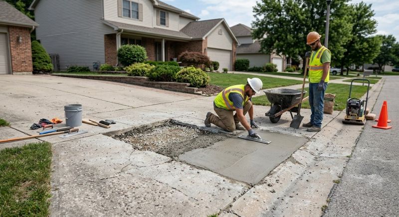 Driveway Slab Demolition